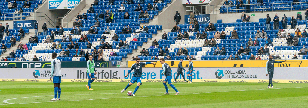 Men playing on the field